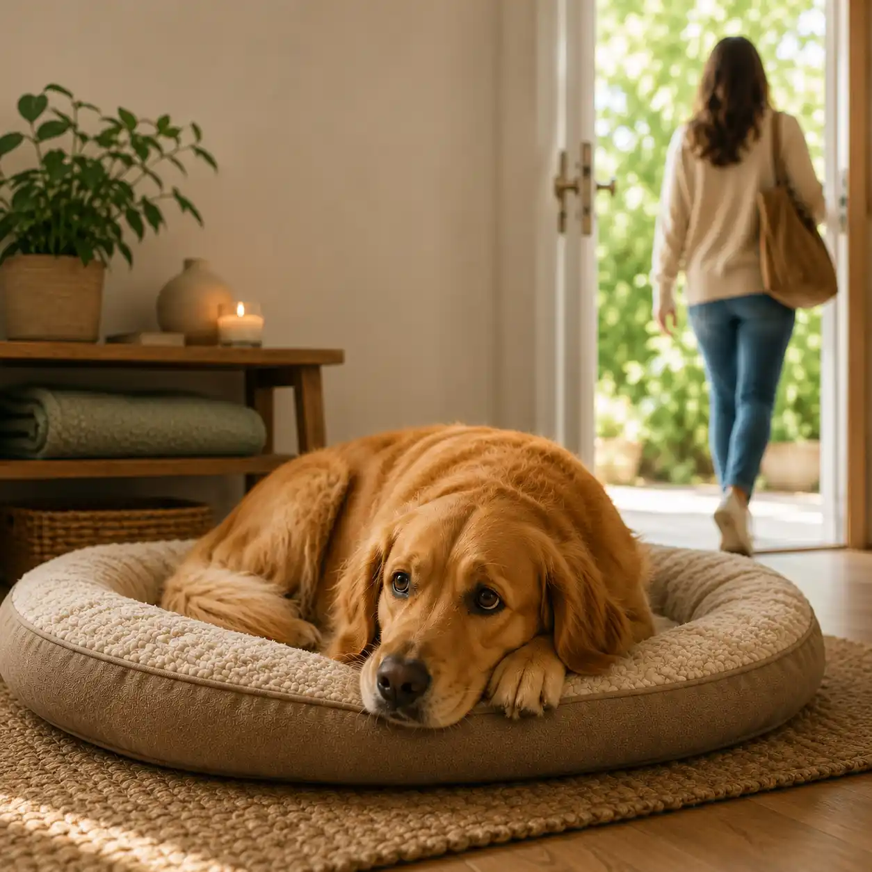 ejercicios para ayudar a tu perro con la ansiedad por separación